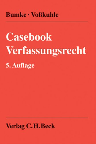 Casebook Verfassungsrecht Law