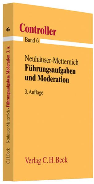 Führungsaufgaben und Moderation book