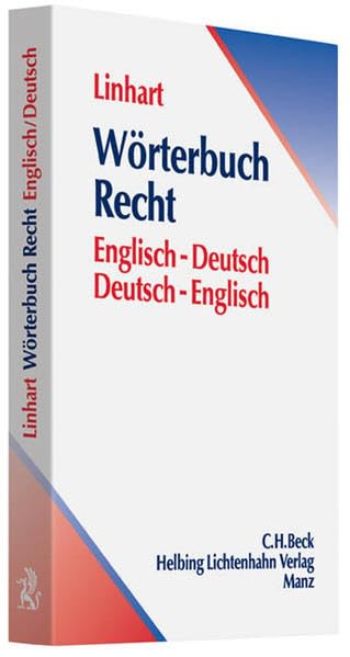 Wörterbuch Recht: Englisch-Deutsch, Deutsch-Englisch Law
