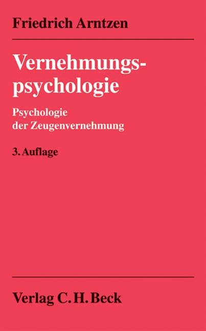Vernehmungspsychologie Law