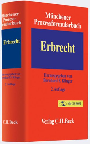 Münchener Prozessformularbuch Bd. 4: Erbrecht Law