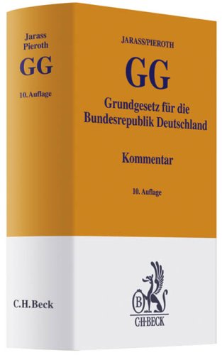 Grundgesetz für die Bundesrepublik Deutschland (Gelbe Erläuterungsbücher) Law