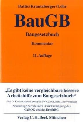 Baugesetzbuch (Gelbe Erläuterungsbücher) Law