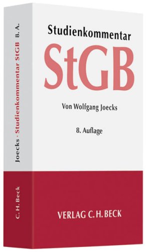 Product Image: Strafgesetzbuch : Studienkommentar