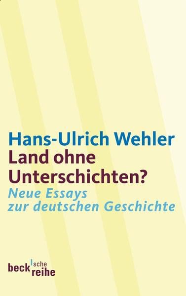 Land ohne Unterschichten? German history