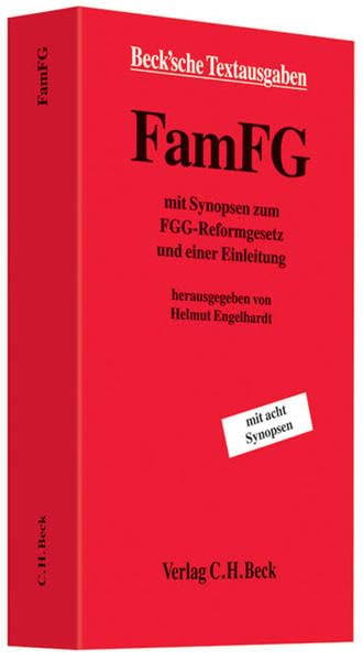 FamFG - Gesetz über das Verfahren in Familiensachen und in den Angelegenheiten der freiwilligen Gerichtsbarkeit.: Gesetz über Gerichtskosten in Familiensachen (Beck'sche Textausgaben) Law