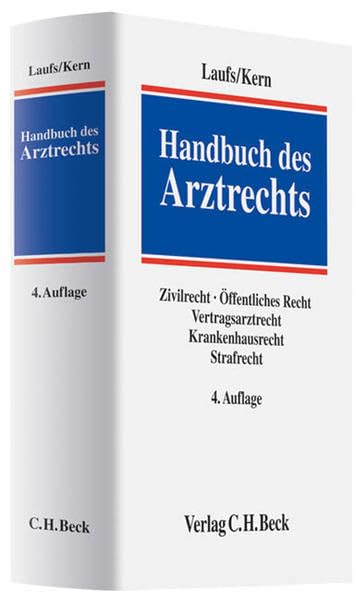 Product Image: Handbuch des Arztrechts