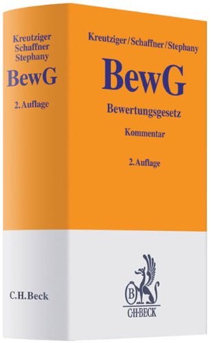 Bewertungsgesetz (Gelbe Erläuterungsbücher) Law