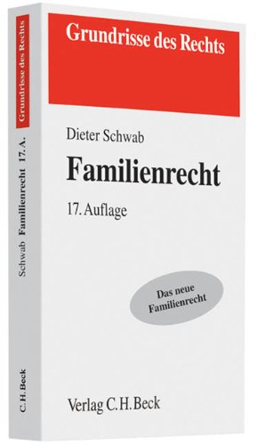 Familienrecht (Grundrisse des Rechts) Law