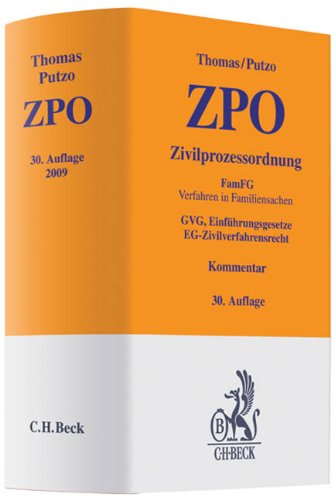 Zivilprozessordnung: FamFG Verfahren in Familiensachen, GVG, Einführungsgesetze, EG-Zivilverfahrensrecht (Gelbe Erläuterungsbücher) Law