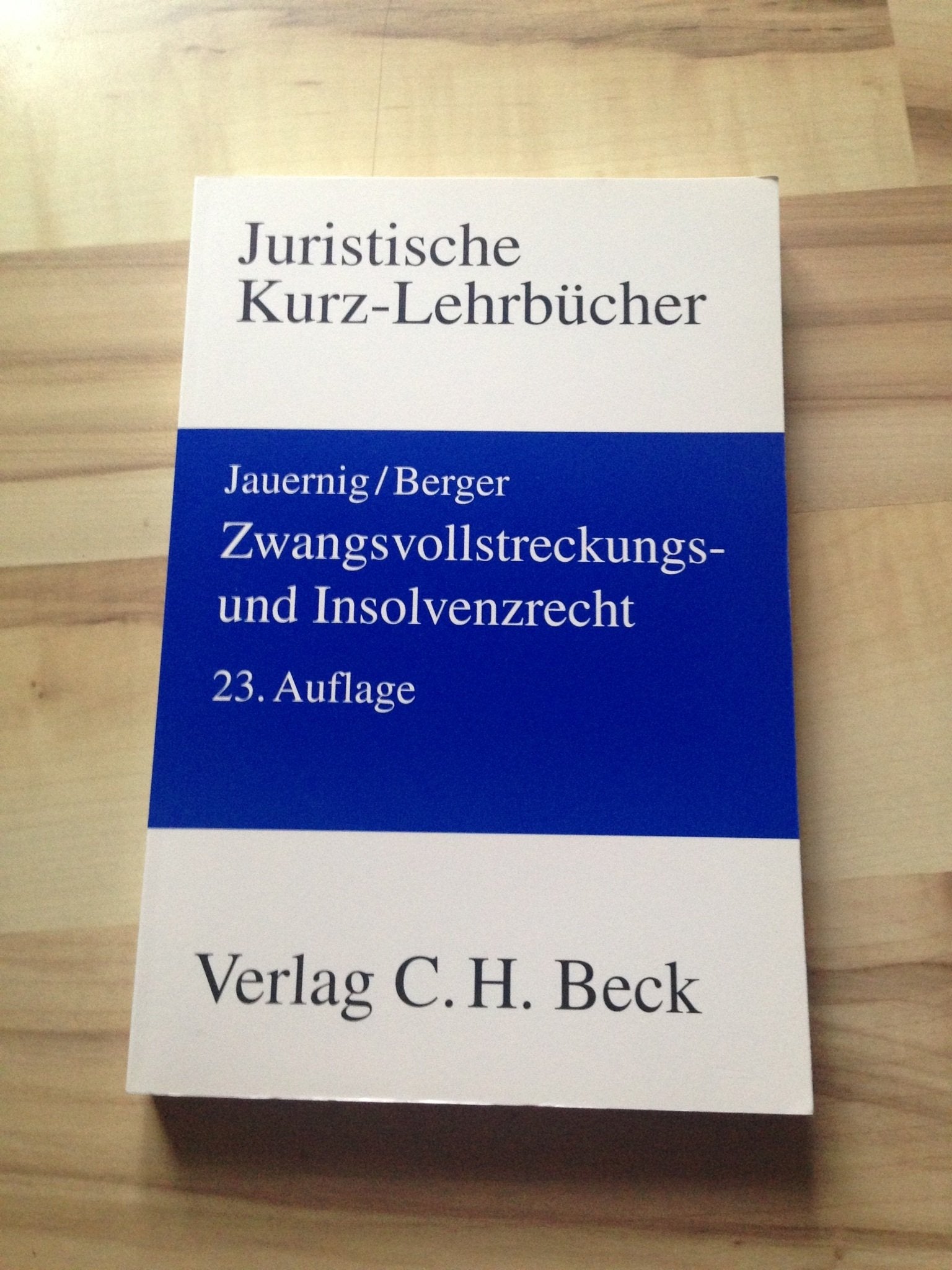 Zwangsvollstreckungs- und Insolvenzrecht: Ein Studienbuch (Kurzlehrbücher für das Juristische Studium) Law