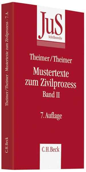 Mustertexte zum Zivilprozess Band II: Besondere Verfahren erster und zweiter Instanz, Relationstechn Law