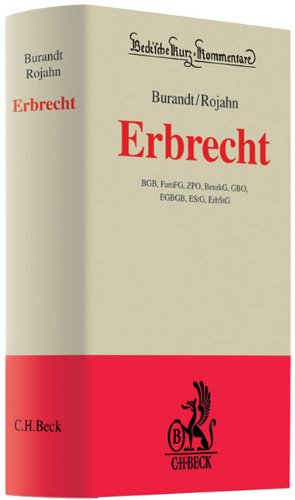 Erbrecht (Beck'sche Kurz-Kommentare, Band 65) Law