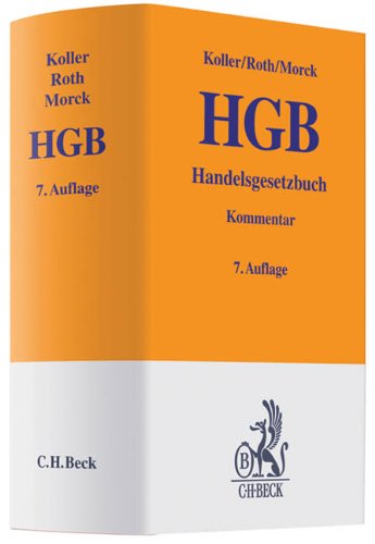 Handelsgesetzbuch (Gelbe Erläuterungsbücher) Law