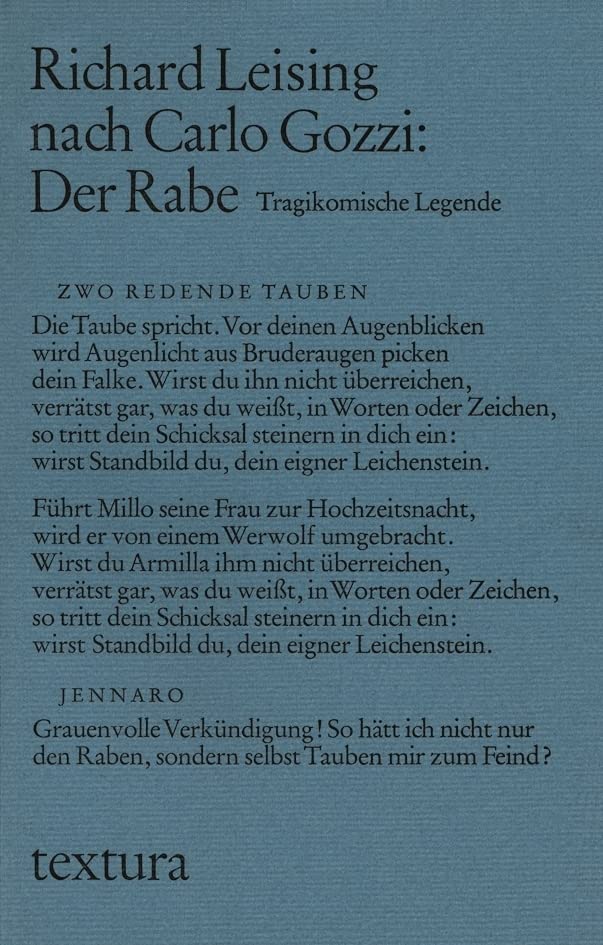 Der Rabe: Tragikomische Legende (textura) Drama