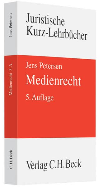 Medienrecht (Kurzlehrbücher für das Juristische Studium) Law