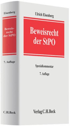 Beweisrecht der StPO: Spezialkommentar Law