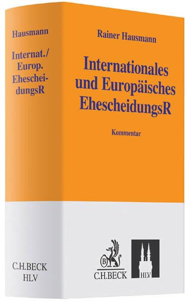 Internationales und Europäisches Ehescheidungsrecht Law