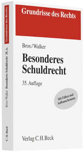Besonderes Schuldrecht (Grundrisse des Rechts) Law
