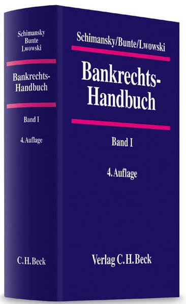 Product Image: Bankrechts-Handbuch Band I