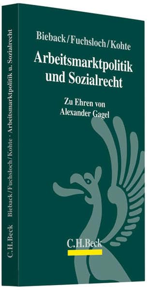 Arbeitsmarktpolitik und Sozialrecht Law