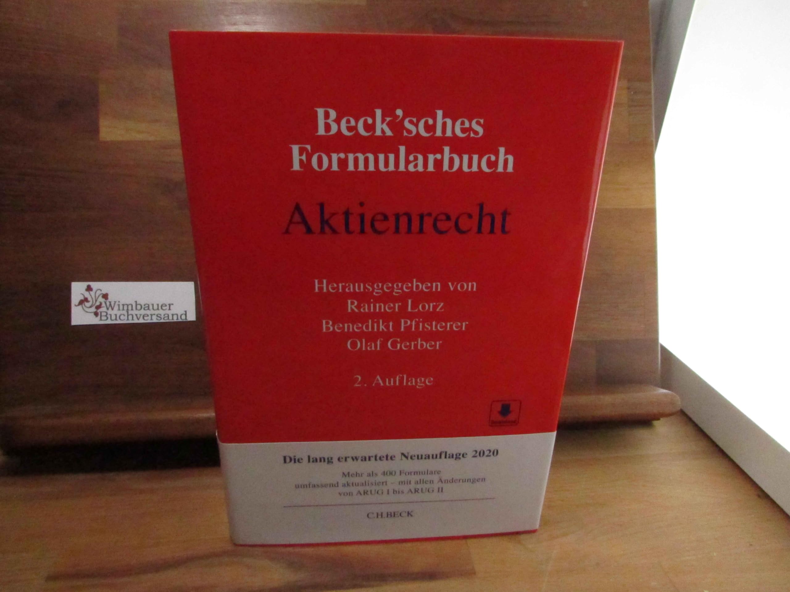 Beck'sches Formularbuch Aktienrecht Law