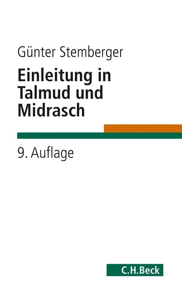 Einleitung in Talmud und Midrasch Religion & Esotericism