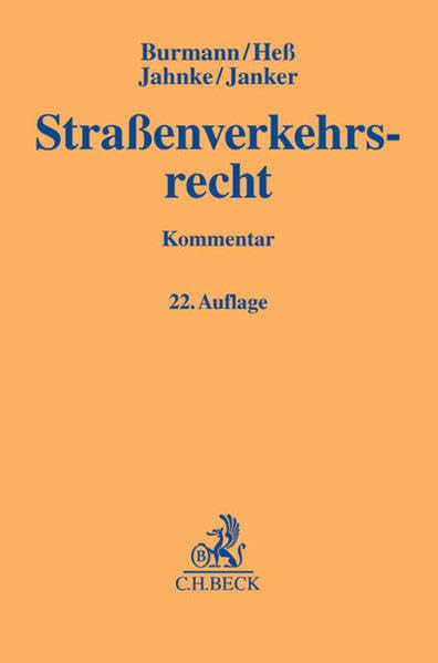 Straßenverkehrsrecht: mit StVO und StVG, den wichtigsten Vorschriften der StVZO und der FeV, dem Verkehrsstraf- und Ordnungswidrigkeitenrecht, dem ... Einführung (Gelbe Erläuterungsbücher) Law
