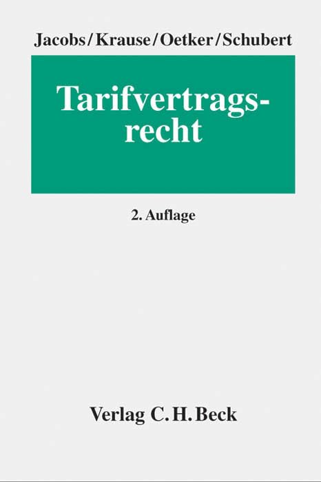 Product Image: Tarifvertragsrecht