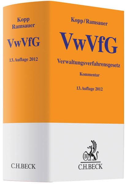 Verwaltungsverfahrensgesetz (Gelbe Erläuterungsbücher) Law