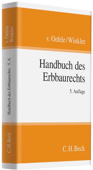 Handbuch des Erbbaurechts Law