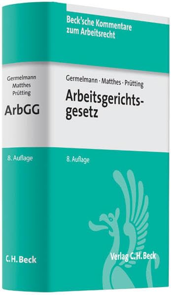 Product Image: Arbeitsgerichtsgesetz