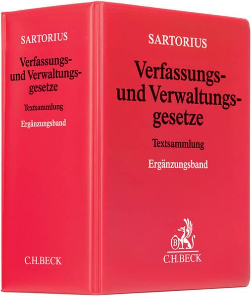 Verfassungs- und Verwaltungsgesetze 1 der Bundesrepublik Deutschland. Ergänzungsband (ohne Fortsetzungsnotierung). Inkl. 69. Ergänzungslieferung Law Books