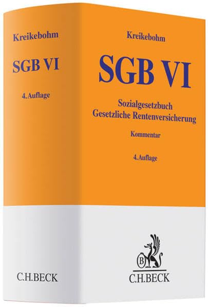 Sozialgesetzbuch: Gesetzliche Rentenversicherung - SGB VI (Gelbe Erläuterungsbücher) Law