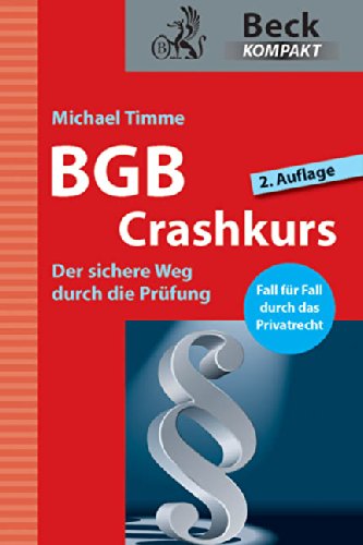BGB Crashkurs: Der sichere Weg durch die Prüfung book