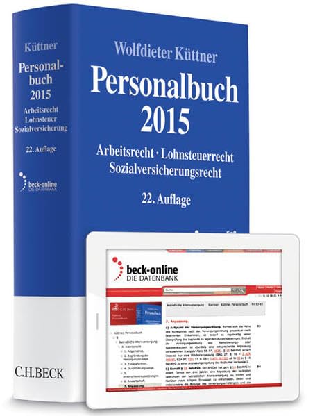 Personalbuch 2014: Arbeitsrecht, Lohnsteuerrecht, Sozialversicherungsrecht - Rechtsstand: 1. Januar 2014 Law