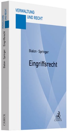 Product Image: Eingriffsrecht: Eine praxisorientierte Darstellung