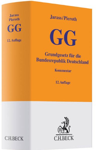 Grundgesetz für die Bundesrepublik Deutschland (Gelbe Erläuterungsbücher) Law