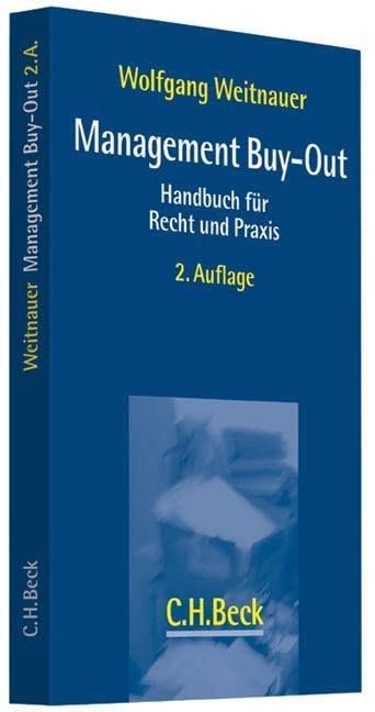 Management Buy-Out: Handbuch für Recht und Praxis book