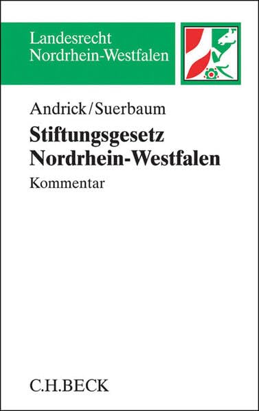 Stiftungsgesetz für das Land Nordrhein-Westfalen StiftG NRW book