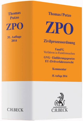 Zivilprozessordnung: FamFG, Verfahren in Familiensachen, GVG, Einführungsgesetze, EU-Zivilverfahrensrecht (Gelbe Erläuterungsbücher) Law