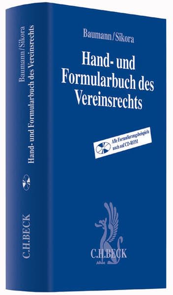 Hand- und Formularbuch des Vereinsrechts Law