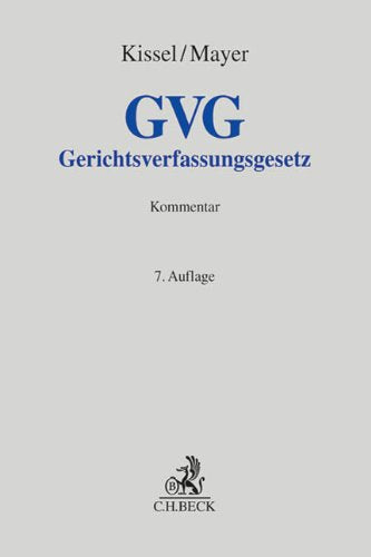Gerichtsverfassungsgesetz (Grauer Kommentar) Law
