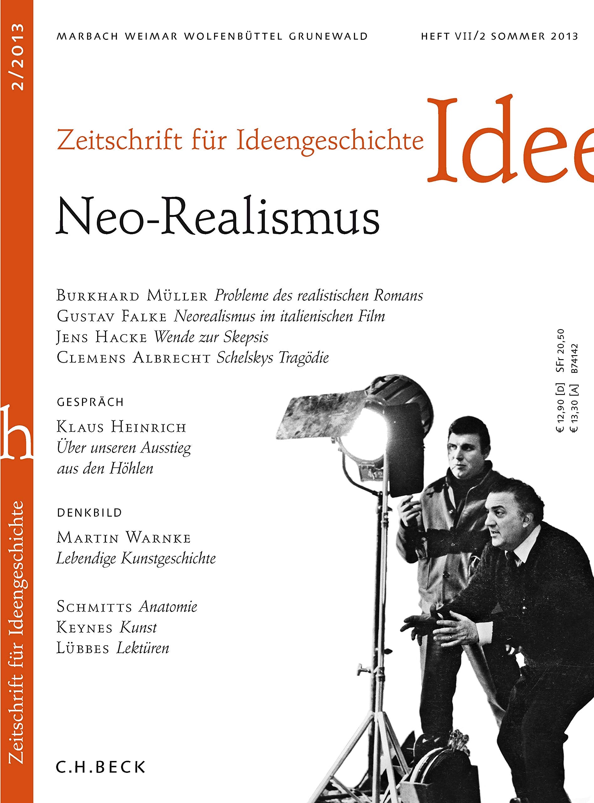 Zeitschrift für Ideengeschichte Heft VII/2 Sommer 2013: Neo-Realismus Books