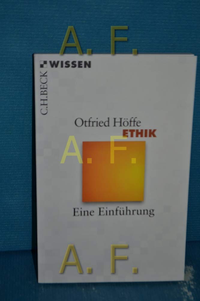 Ethik: Eine Einführung Philosophy