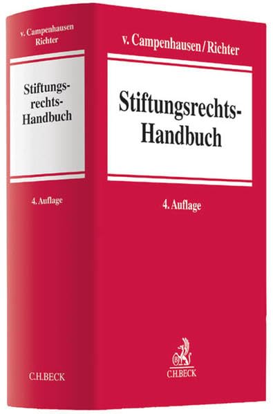 Product Image: Stiftungsrechts-Handbuch