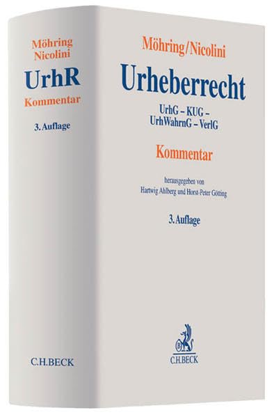 Urheberrecht: UrhG, KUG, UrhWahrnG, VerlG Law