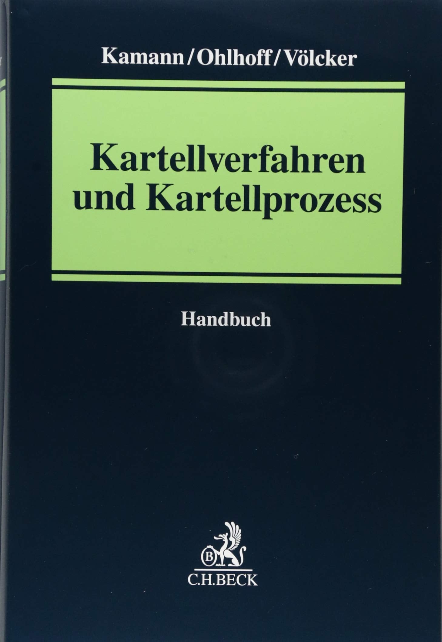 Kartellverfahren und Kartellprozess book