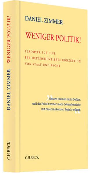 Weniger Politik! Law Books