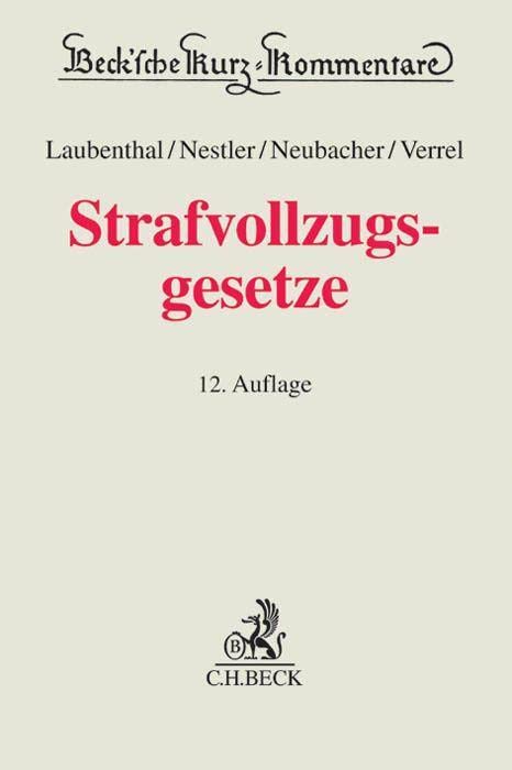 Strafvollzugsgesetze Law